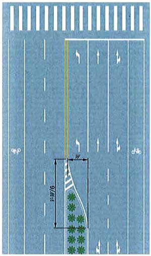 道路交通标志和标线第3部分:道路交通标线 gb5768.3-2009